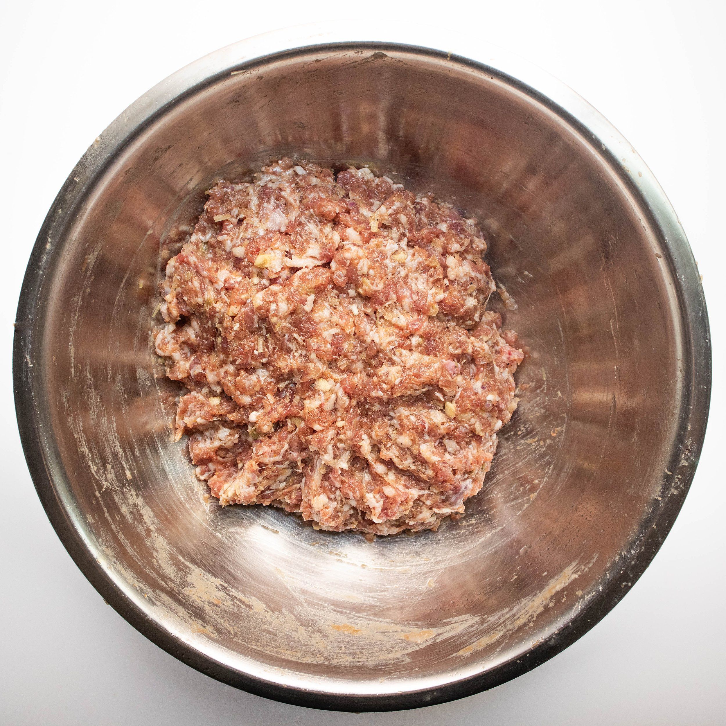 Ground pork mixture for bun cha