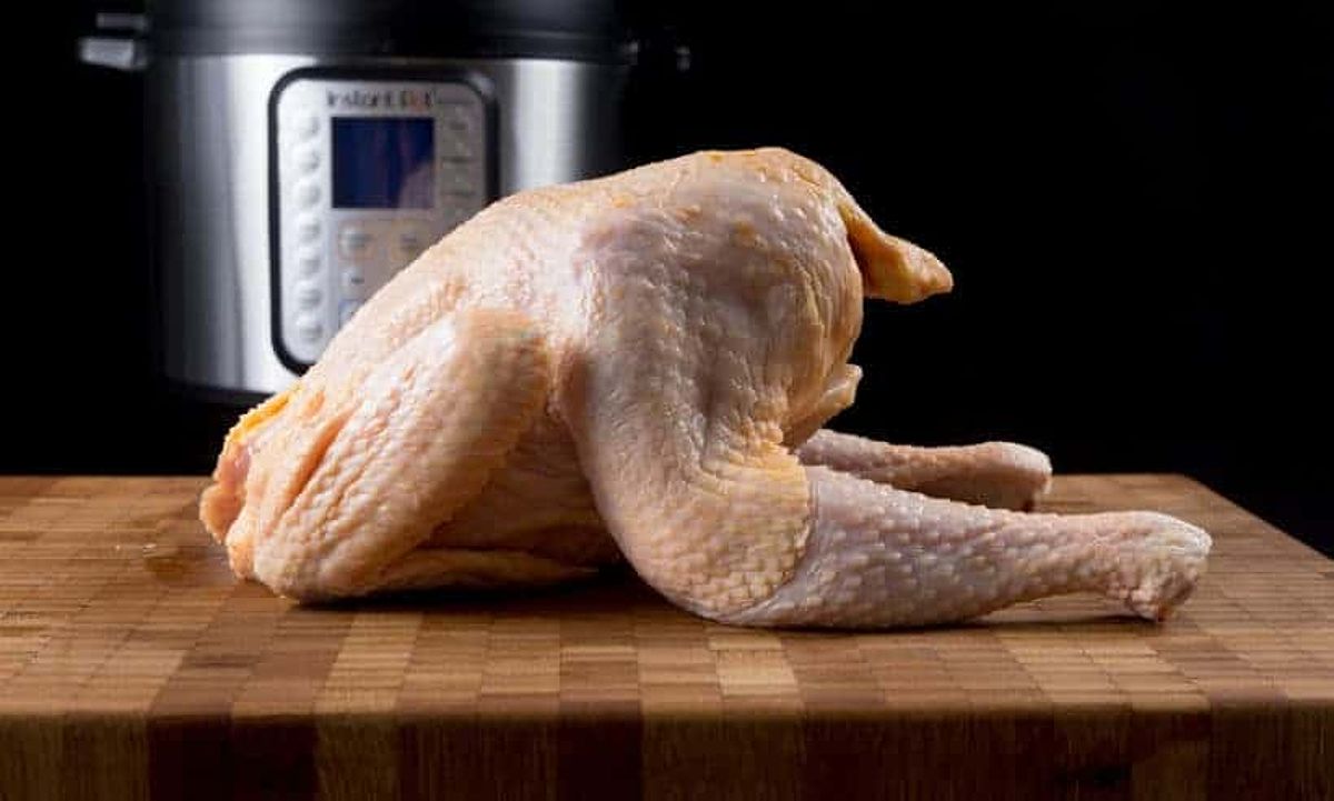 High-quality free-range whole chicken