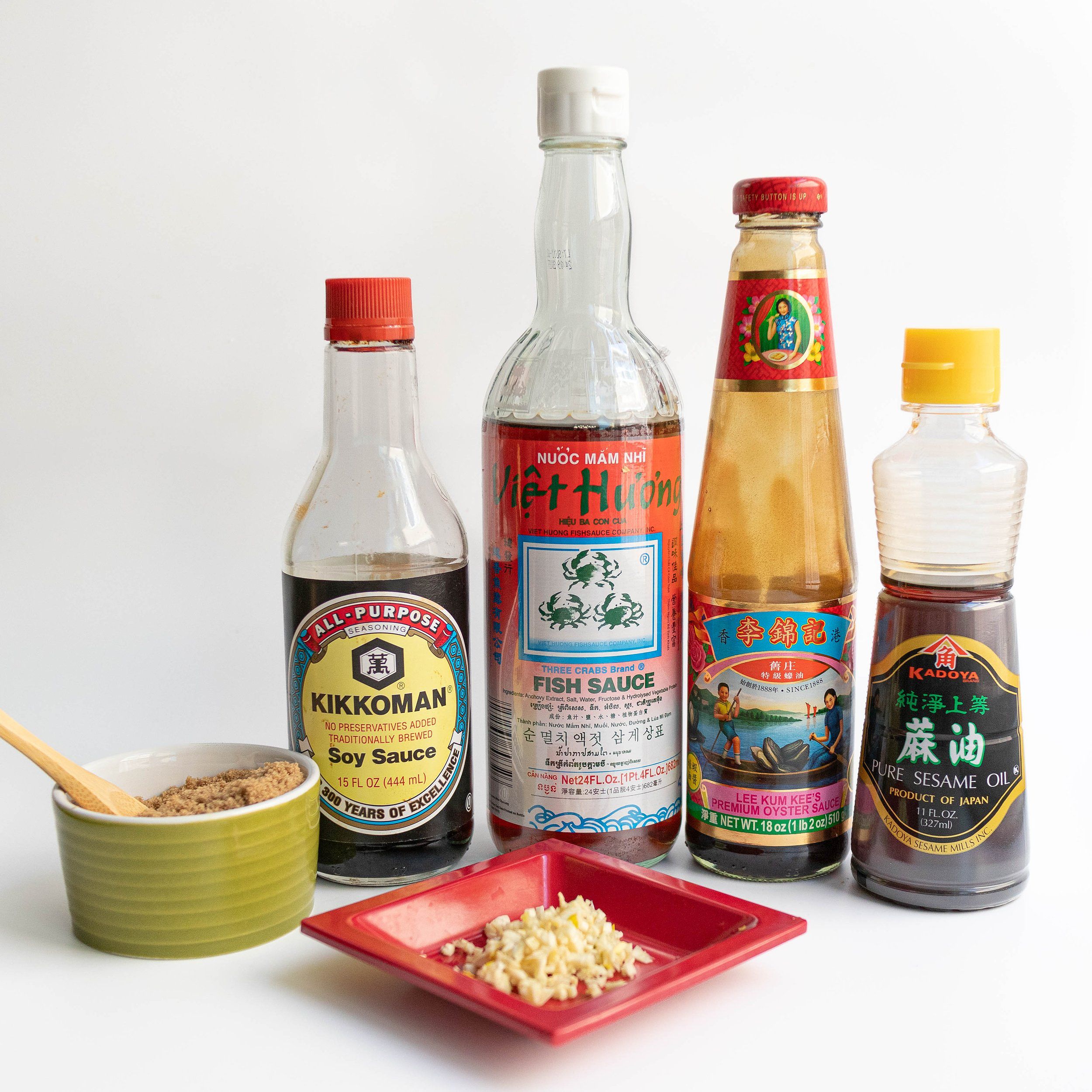 Seasoning Ingredients for Bò Né Beef Marinade