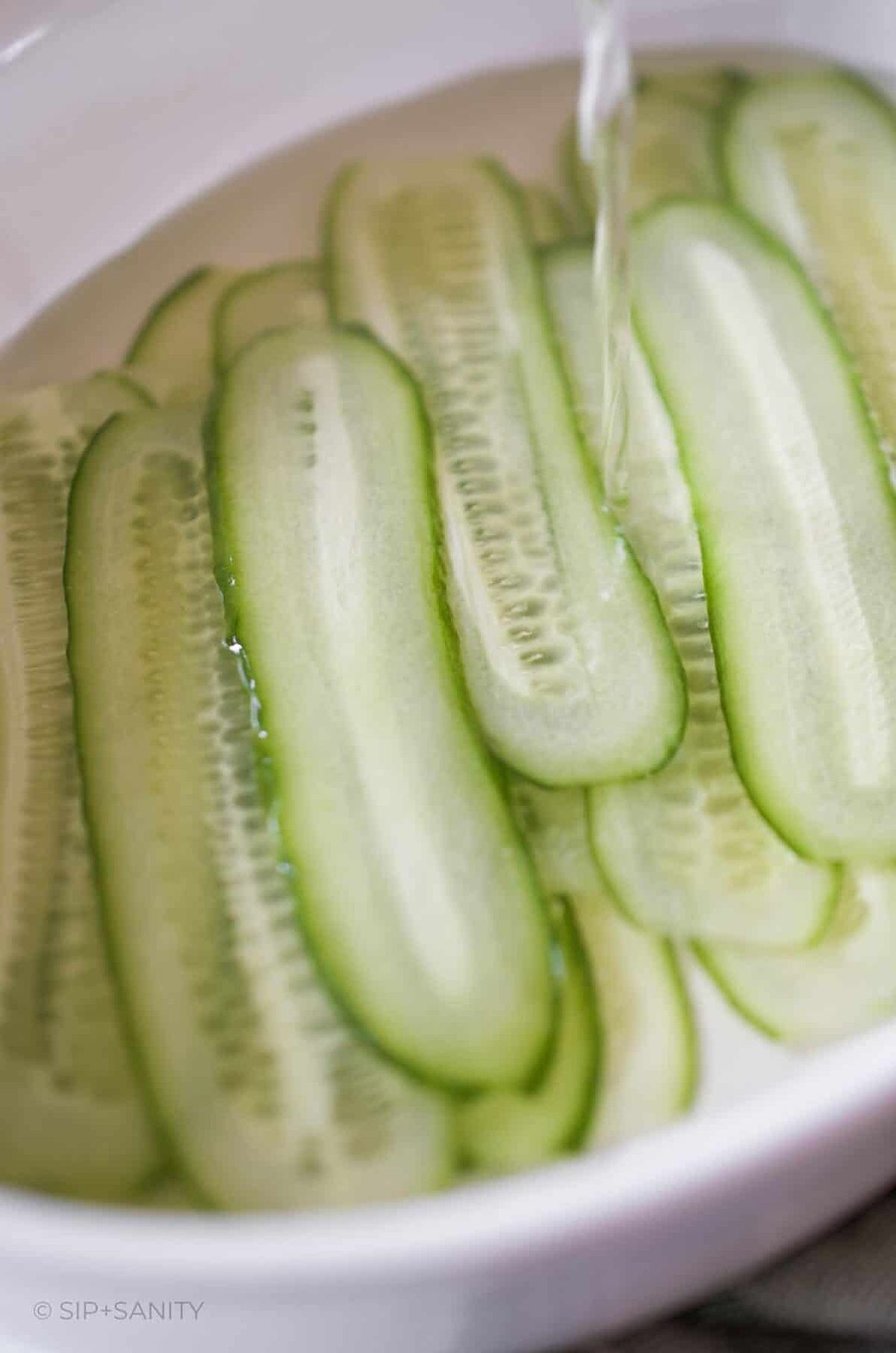 Pickling Cucumbers for Goi Cuon