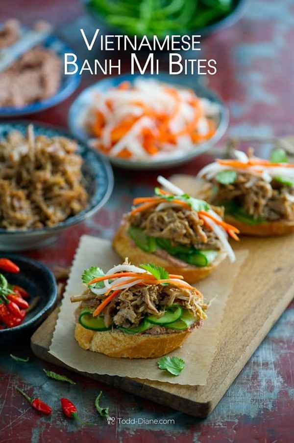 Vietnamese Banh Mi Bites