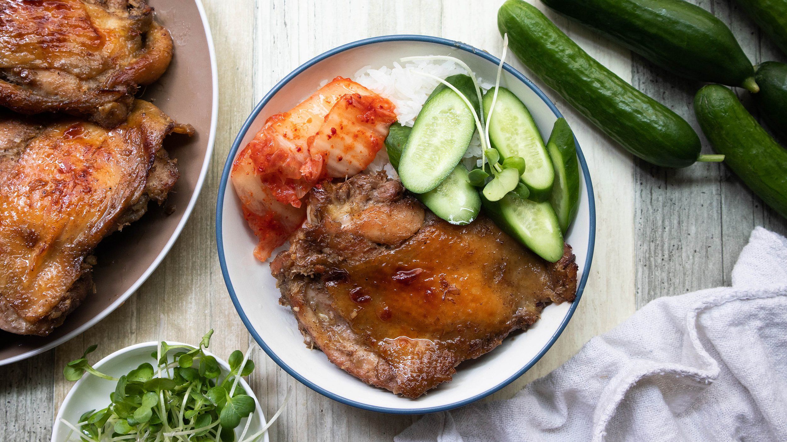 Vietnamese Lemongrass Roast Chicken (Gà Nướng)